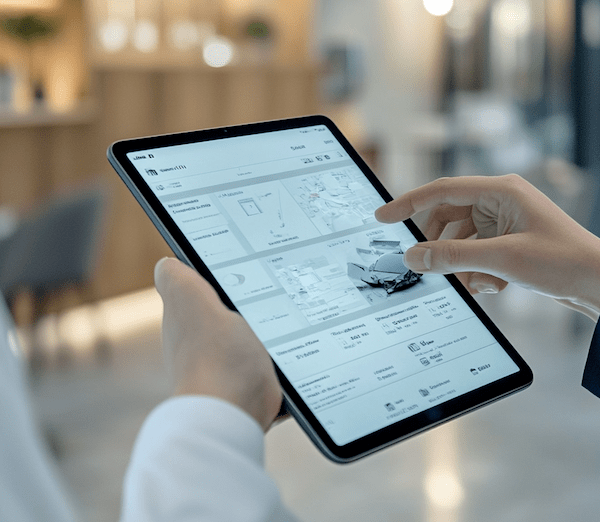 tablet with ai inspection