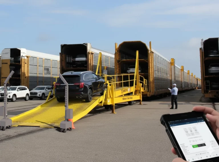 Rail loading and condition capture