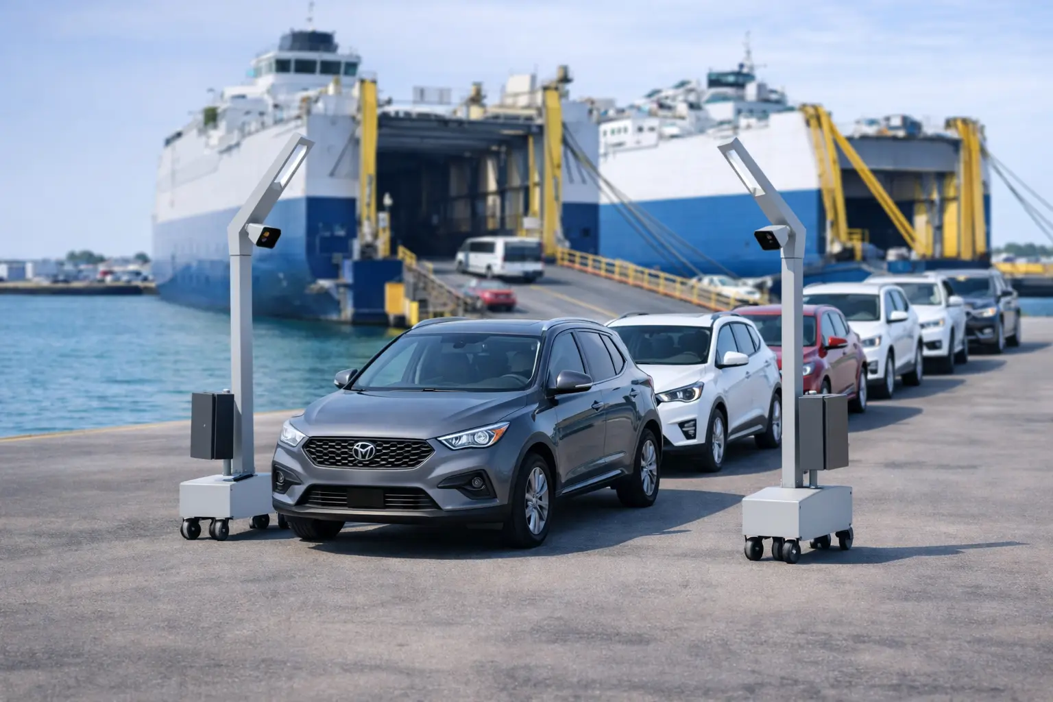 Focalx Gates at a high-throughput inspection point