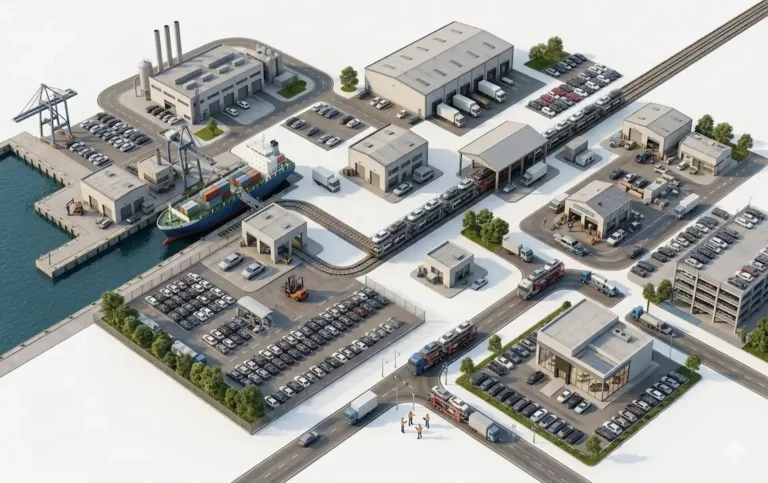 Finished vehicle logistics