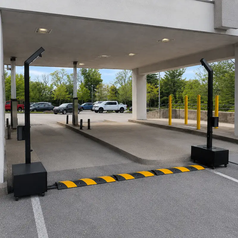 Focalx portable Gates for AI vehicle inspection