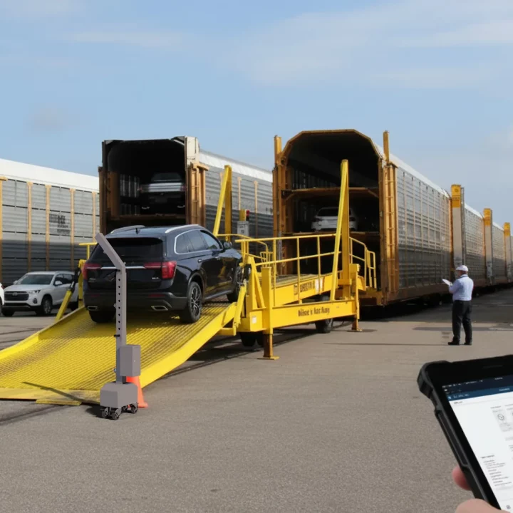 Rail loading and condition capture